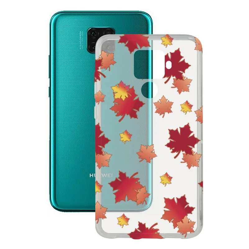 Contatta Custodia in TPU dal design autunnale per Huawei Mate 30 Lite - immagine 1
