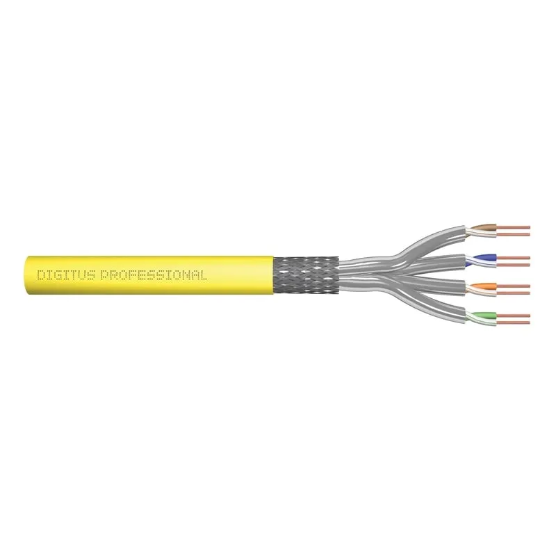 Digitus Cavo di installazione CAT 8.II S/FTP, 500 m, simplex, Dca-s2,d1,a1 - immagine 1