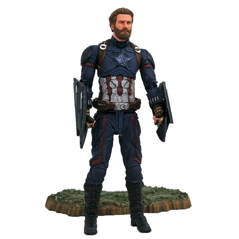 Marvel Select Capitan America Avengers Infinity War Figura articolata 18 cm - immagine 1