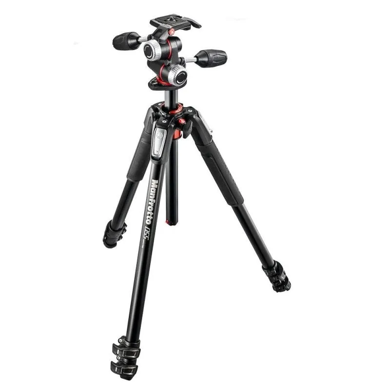 Manfrotto MK055XPRO3-3W treppiede Fotocamere digitali/film 3 gamba/gambe Nero - immagine 1