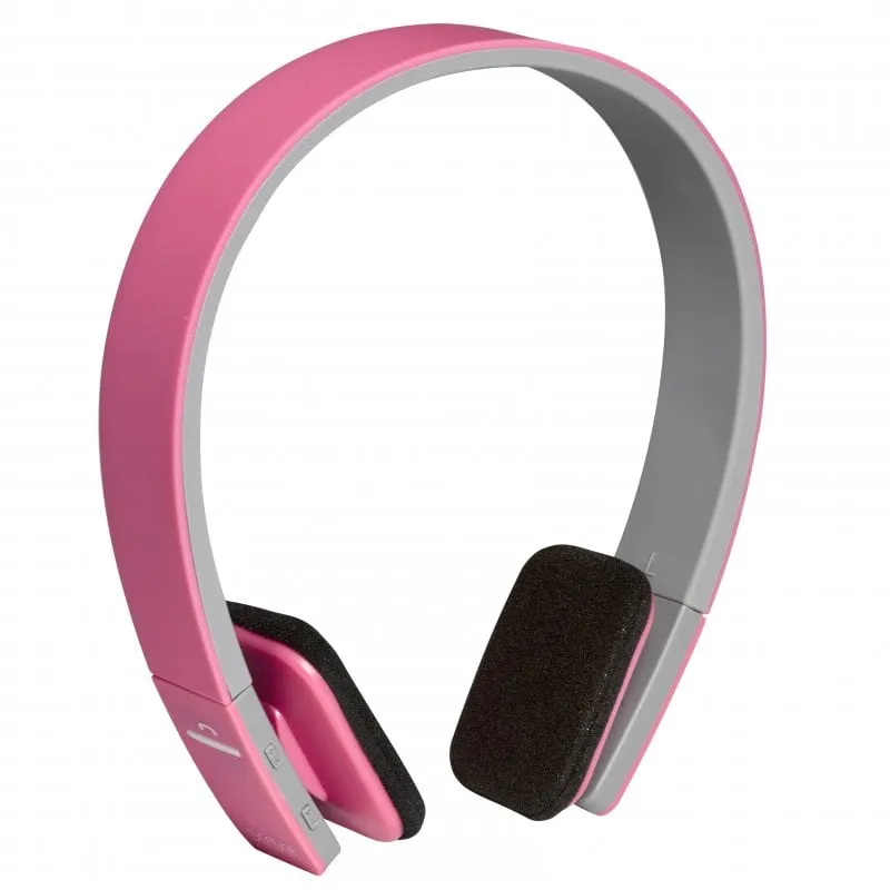 Cuffie Bluetooth Denver BTH204 rosa - immagine 1