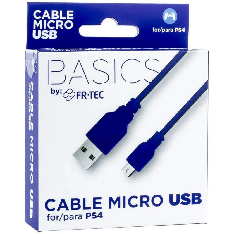 Cavo FR-TEC da micro USB a USB da 3 m per PS4 - immagine 1