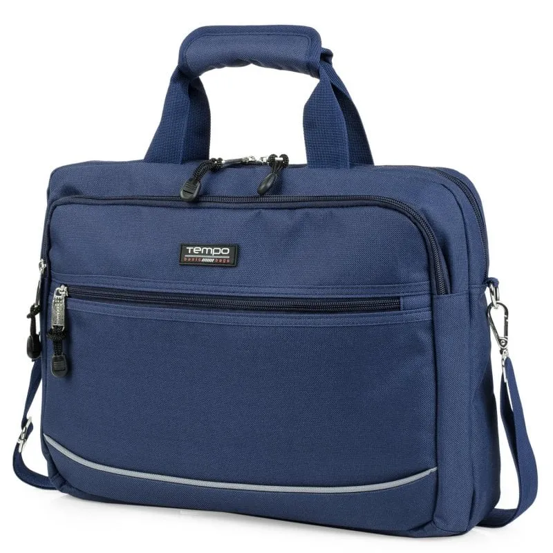 Tempo 801040 Cartella porta laptop fino a 15,6" Blu - immagine 1