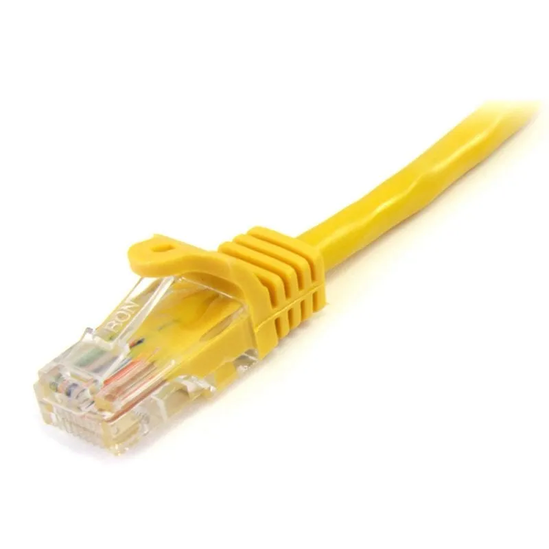 Equipaggia Cavo di rete RJ45 U/UTP Cat.5e Giallo 7,5 m - immagine 1