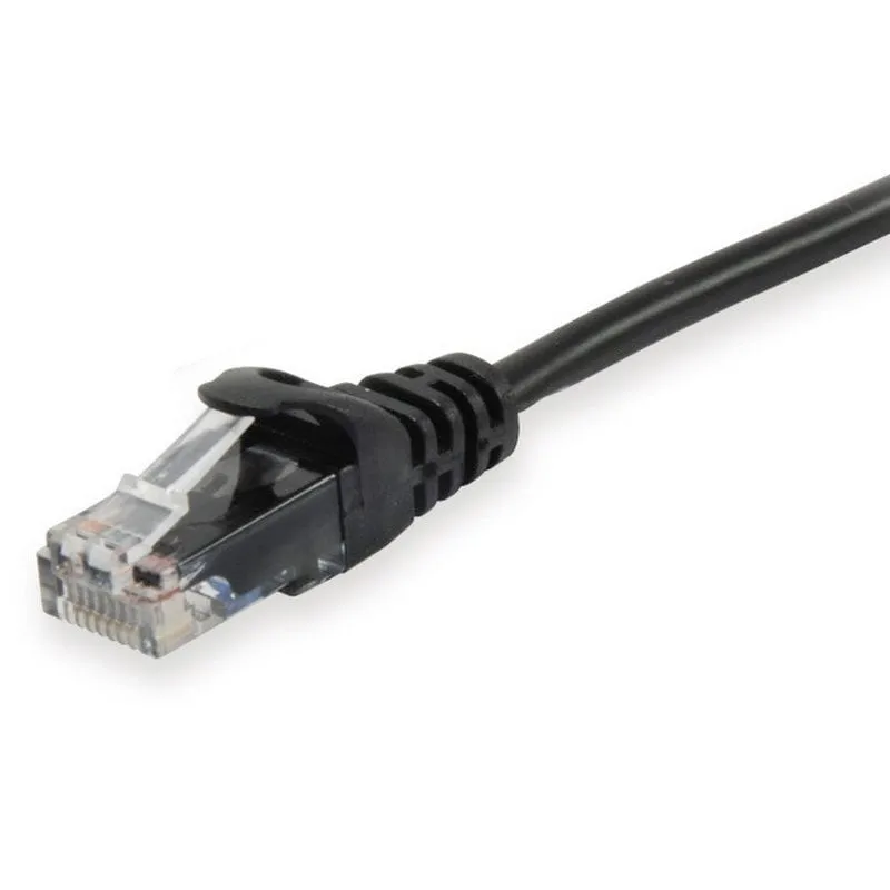 Equipaggia Cavo di Rete RJ45 U/UTP Cat.5e Nero 15m - immagine 1
