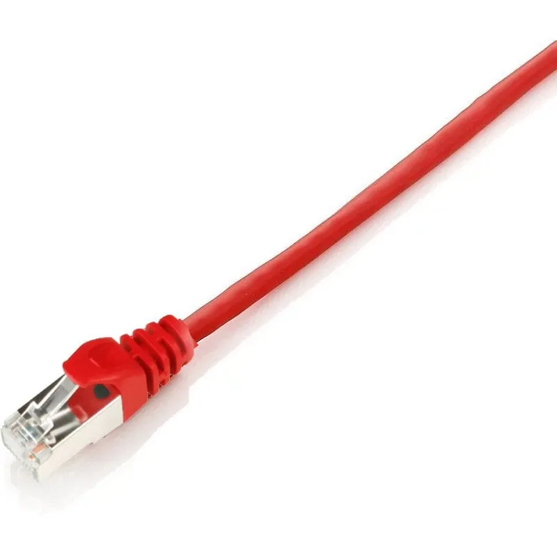 Equipaggia Cavo di Rete RJ45 F/UTP Cat.5e Rosso 3m - immagine 1