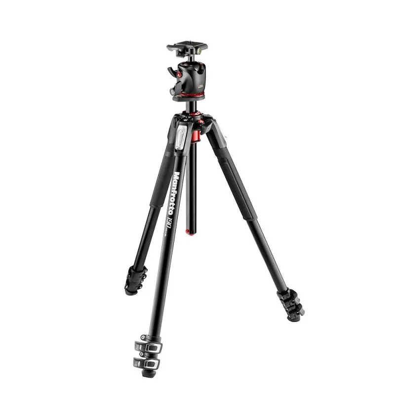 Manfrotto MK190XPRO3-BHQ2 treppiede Fotocamere digitali/film 3 gamba/gambe Nero - immagine 1