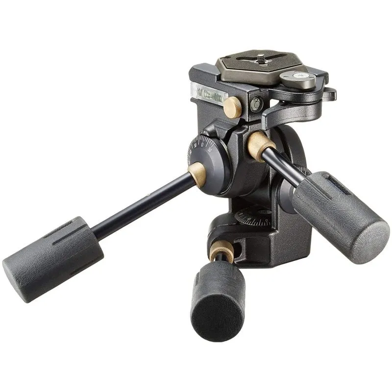 Manfrotto 3D Super Pro Head treppiede Nero - immagine 1