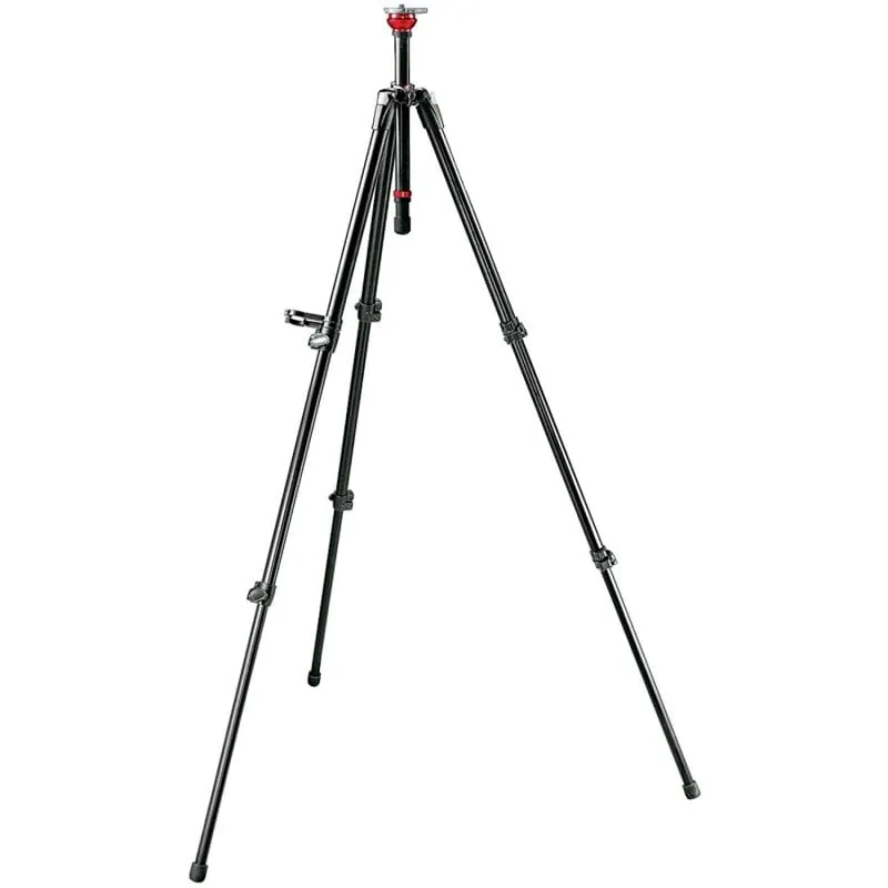 Manfrotto 755XB Tripod Black W/HB 50mm treppiede 3 gamba/gambe Nero - immagine 1
