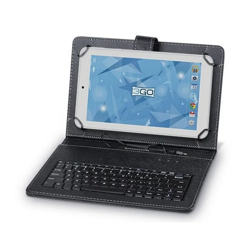 Custodia con tastiera 3Go CSGT27 per tablet da 10,1". - immagine 1