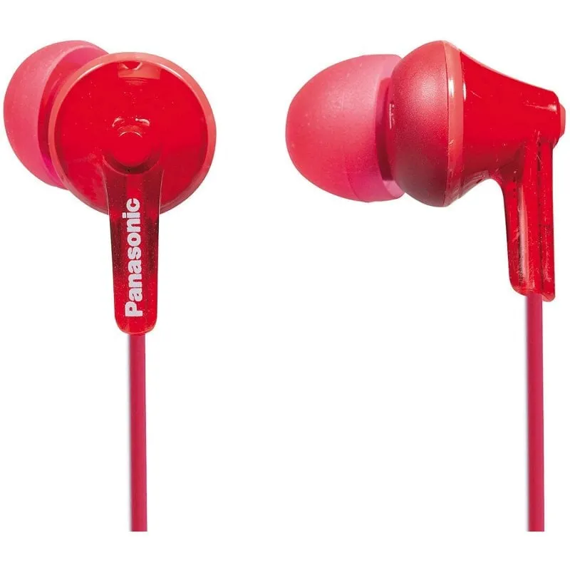 Cuffie Panasonic RP-HJE125E-R rosse - immagine 1