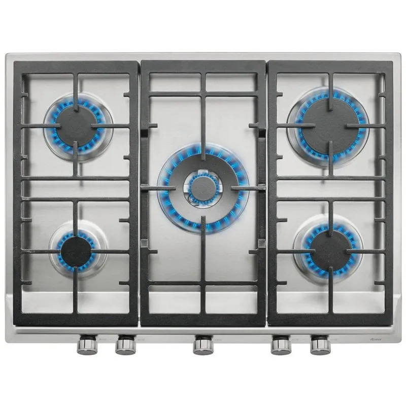 Piano cottura a gas naturale Teka EX 70.1 5G AI AL DR CI 5 zone inox - immagine 1