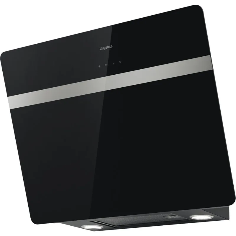 Cappa Decorativa Mepamsa Linea 60 60 cm Nera - immagine 1