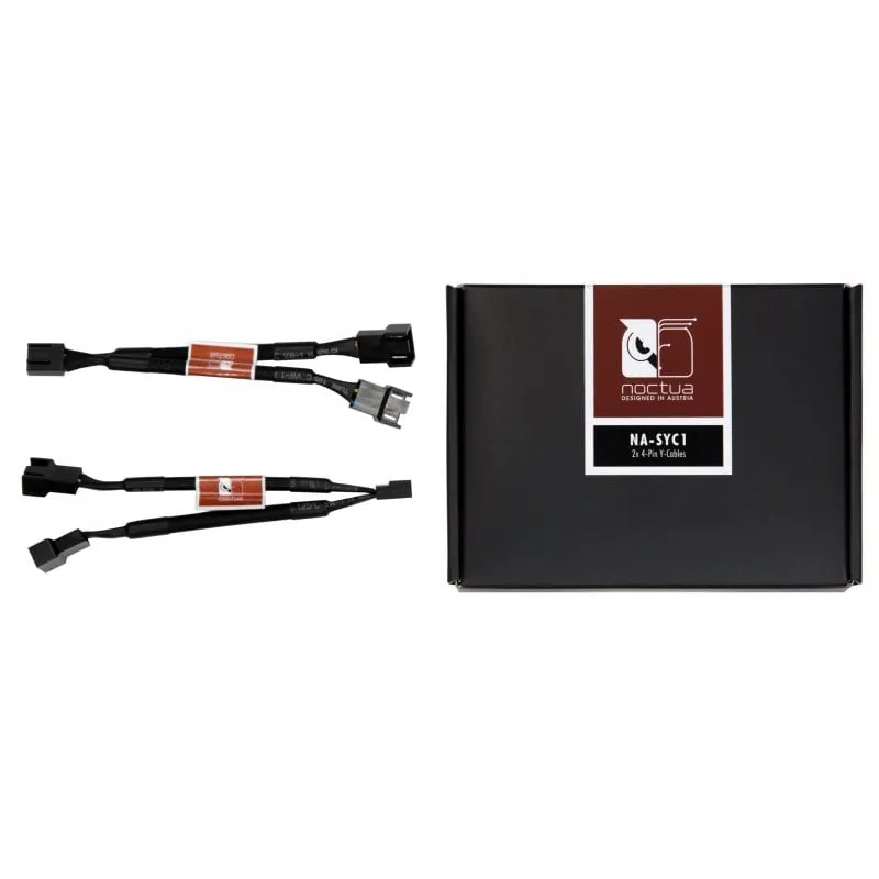 Noctua NA-SYC1 Cavo PWM a 4 pin 2 unità Nero - immagine 1