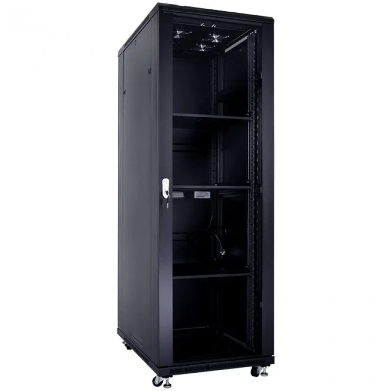 MicroConnect NCB37-810-CAA Armadio Rack 19" 37U 800x1000 Nero - immagine 1