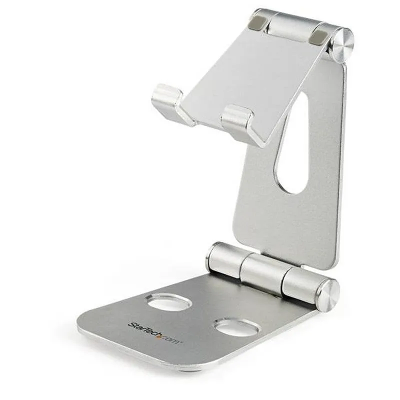 StarTech.com Supporto per tablet e telefono - Porta tablet universale pieghevole per dispositivi mobili da 4 a 13" - Reggi tablet ergonomico multiangolare regolabile per cellulare/iPad - immagine 1