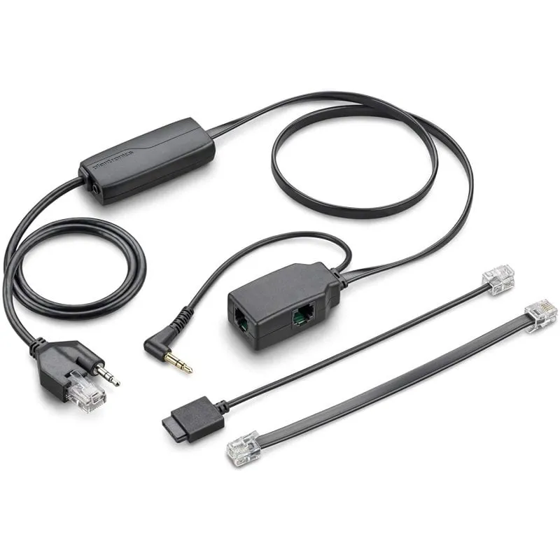 Interruttore a cavo Plantronics APA-24 con gancio di sollevamento elettronico per Alcatel - immagine 1