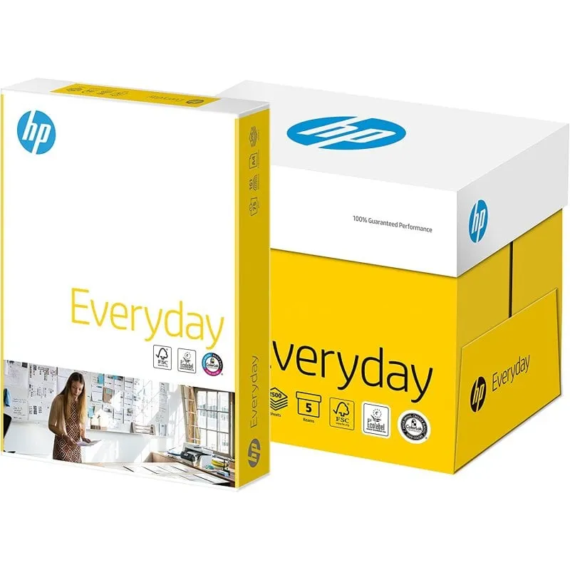 Pacchetto HP Everyday da 2500 fogli 5x500 Din A4 - immagine 1