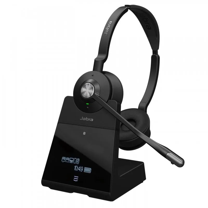 Jabra Engage 75 Stereo Auricolare Wireless A Padiglione Ufficio Bluetooth Nero - immagine 1