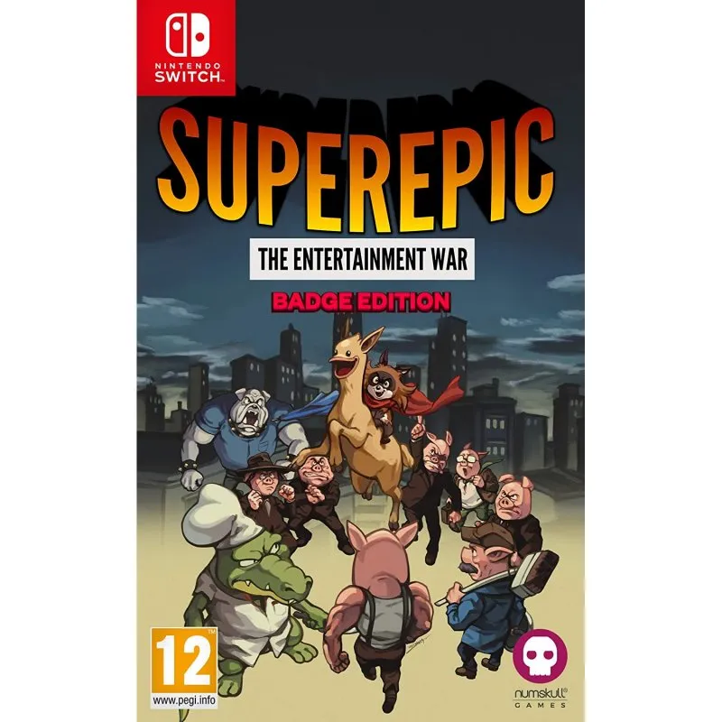 SuperEpic: The Entertainment War Edizione da collezione per Nintendo Switch - immagine 1