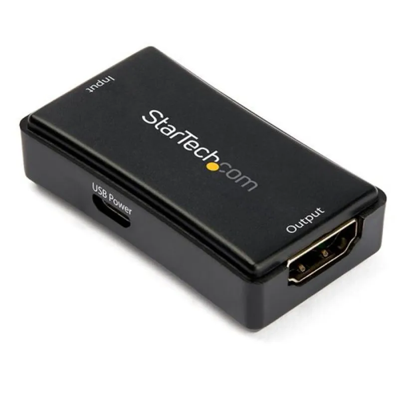 StarTech.com Booster HDMI 4K 60Hz 14 m - Alimentazione da USB - Amplificatore e Ripetitore HDMI Inline - Supporto Audio surround 7.1 - immagine 1