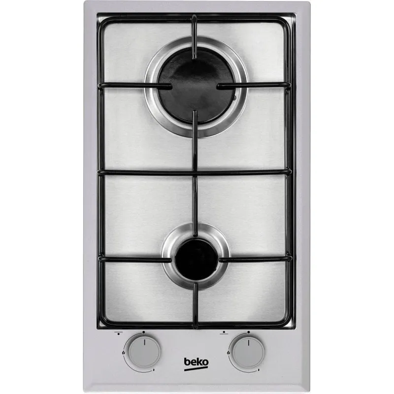 Beko Piano a Gas, 2 Bruciatori, 30 cm - immagine 1