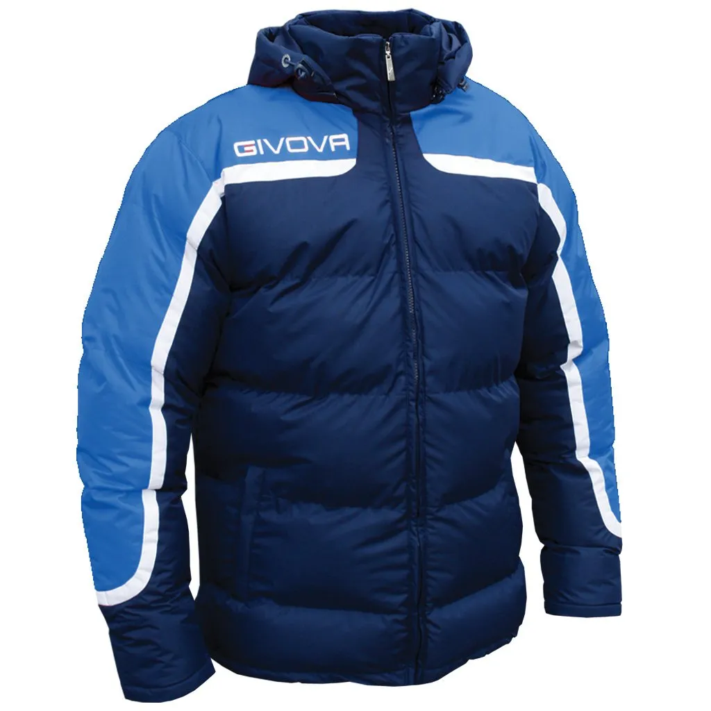 Givova Antartide, Giubbotto Calcio Uomo, Multicolore (Azzurro/Blu), M - immagine 1