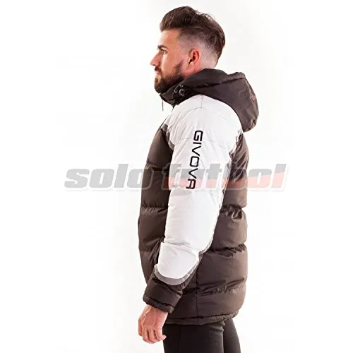 Givova Antartide, Giubbotto Calcio Uomo, Multicolore (Rosso/Blu), 3XS - immagine 4