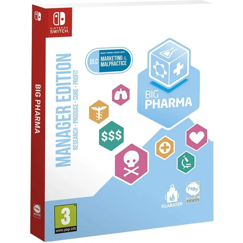 Edizione Big Pharma Manager per Nintendo Switch - immagine 1