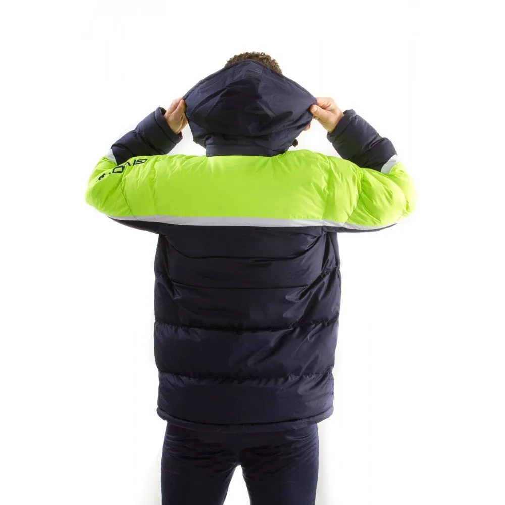 Givova Antartide, Giubbotto Calcio Uomo, Multicolore (Blu/Giallo), 2XL - immagine 4