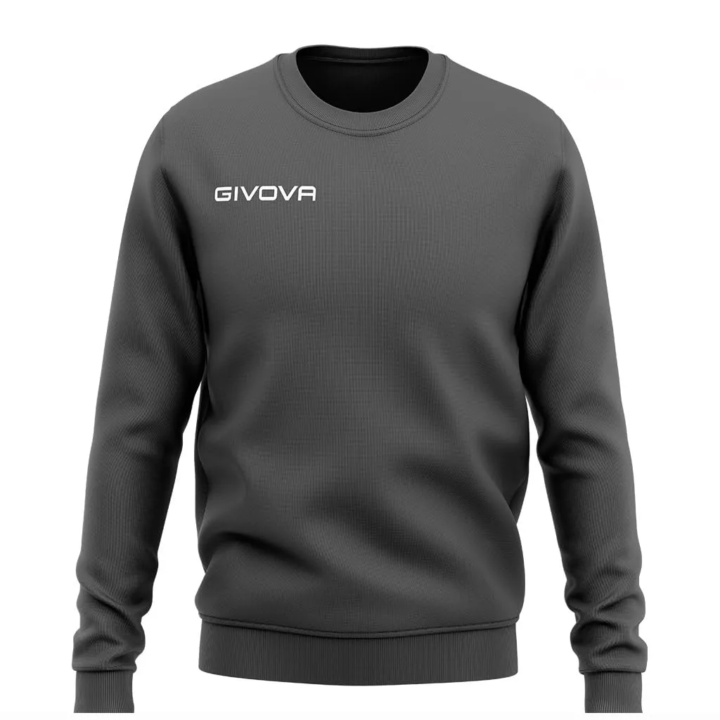 Givova MA019, Maglia girocollo Givova One Unisex – Adulto, Grigio Scuro, 3XL - immagine 1