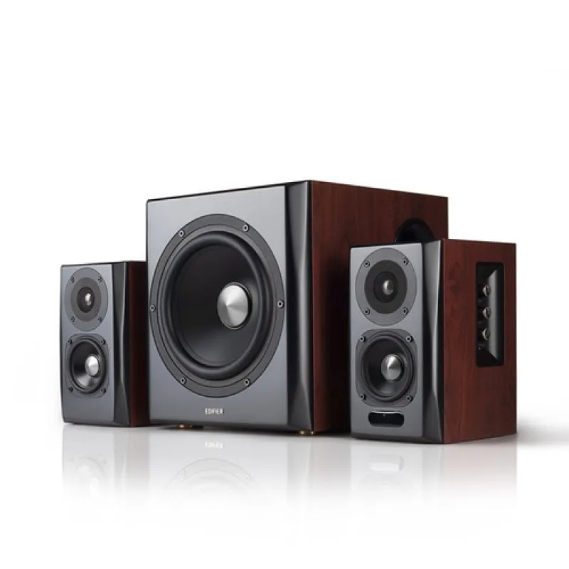 Altoparlanti Edifier S350DB 2.1 con subwoofer in legno da 150 W - immagine 1