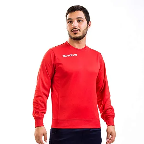 Givova MA019, Maglia girocollo Givova One Unisex – Adulto, Rosso, 3XL - immagine 2