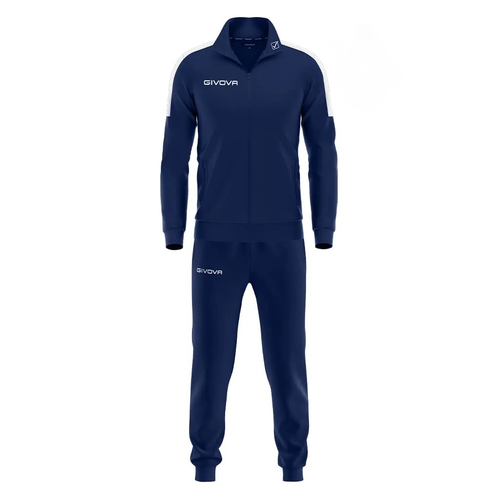 GIVOVA TR033, Unisex Adulto, Blu-Bianco, M - immagine 1
