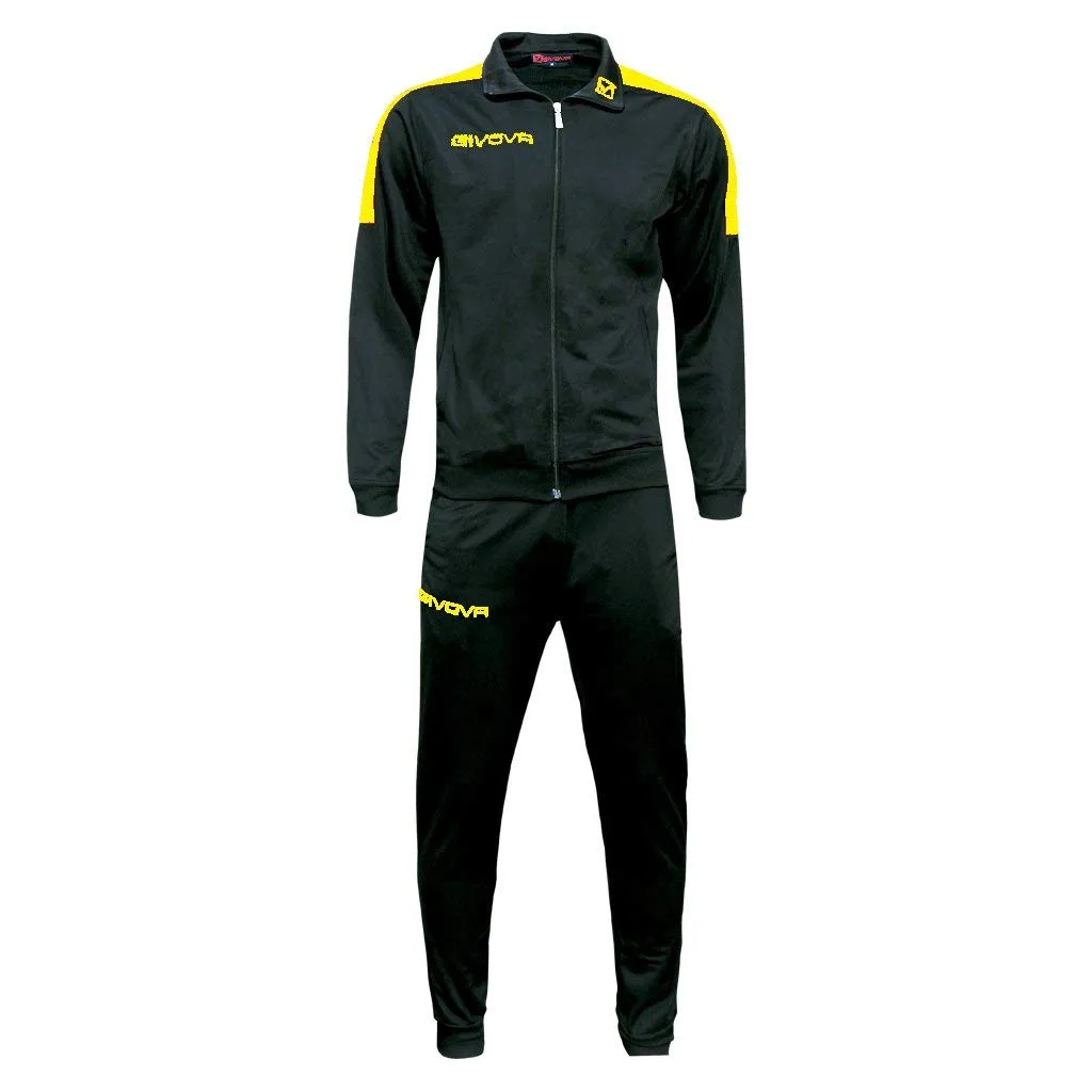GIVOVA TUTA REVOLUTION TRIACETATO NERO/GIALLO Tg. XL - immagine 1