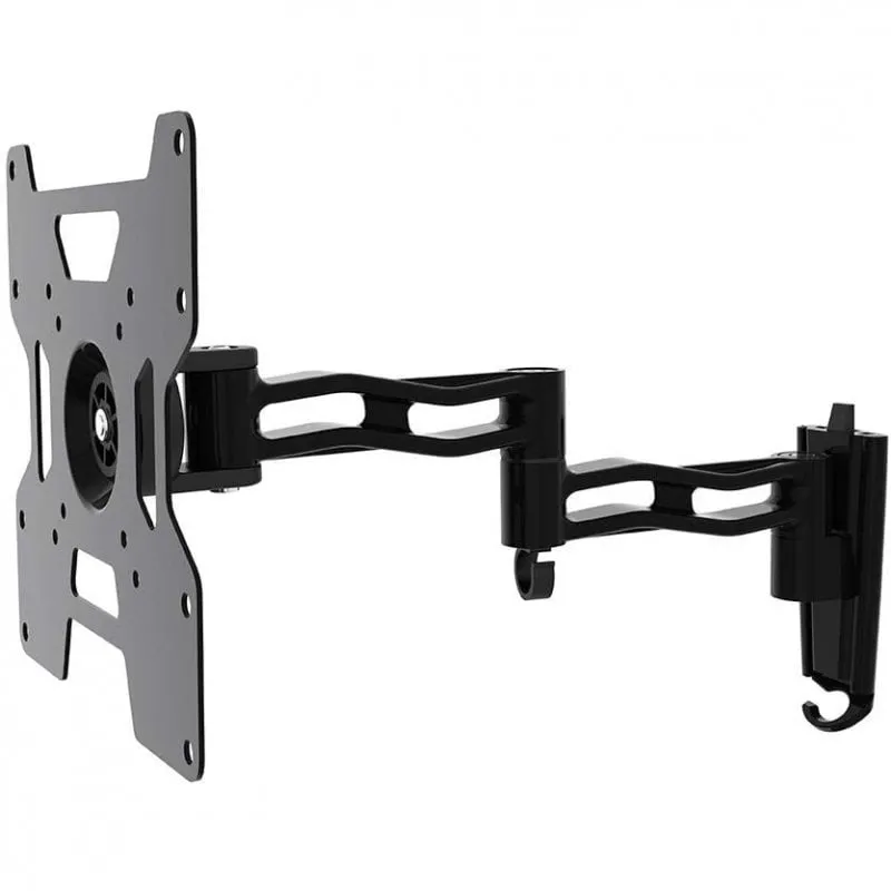 Supporto TV Haeger triplo inclinabile e girevole 17"-37" VESA 200x200 Max 30Kg - immagine 1