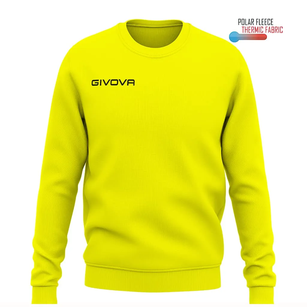 GIVOVA Maglia POLARFLEECE G/Collo One Giallo Fluo - immagine 2