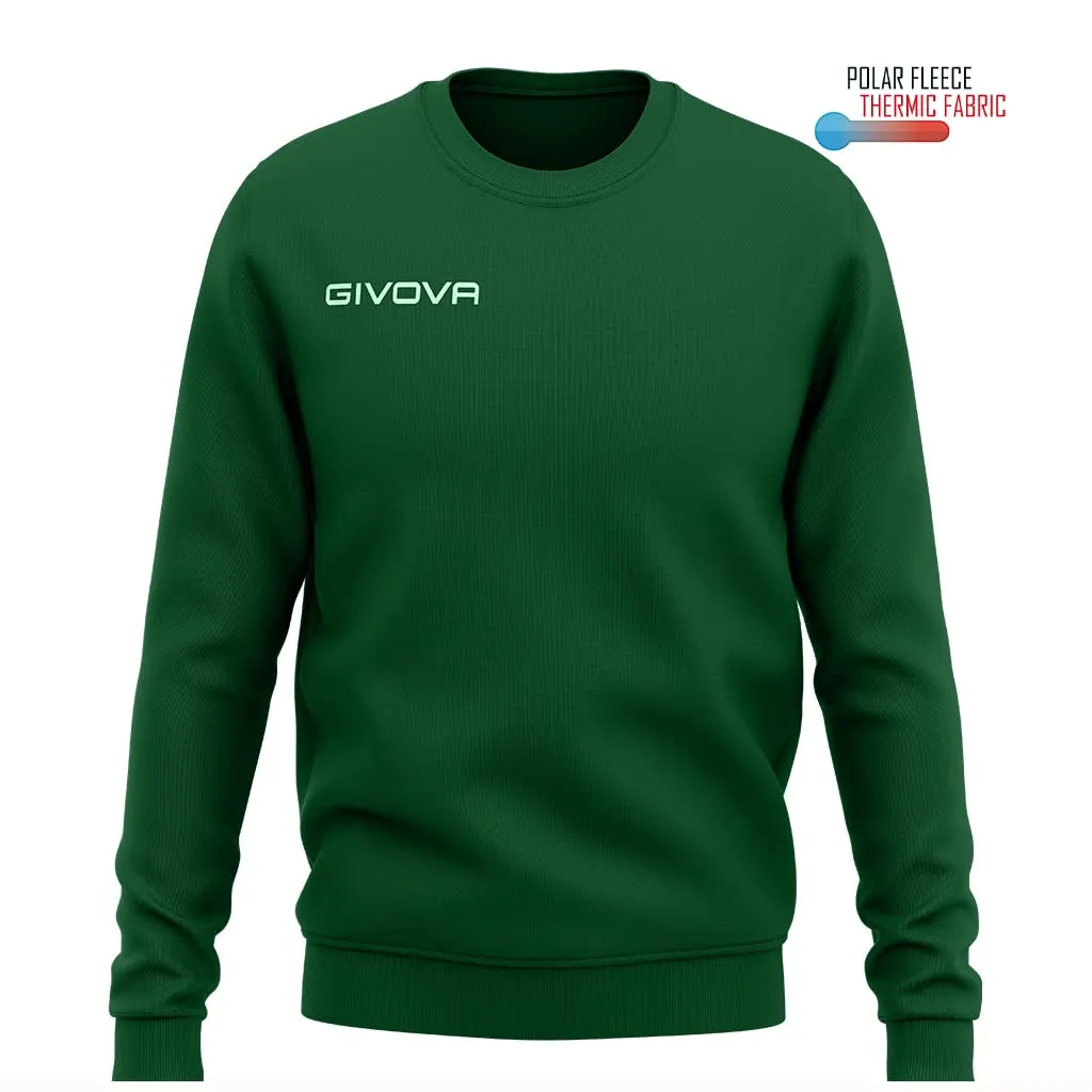 Givova MA019, Maglia girocollo Givova One Unisex – Bambino, Verde, 3XS - immagine 2