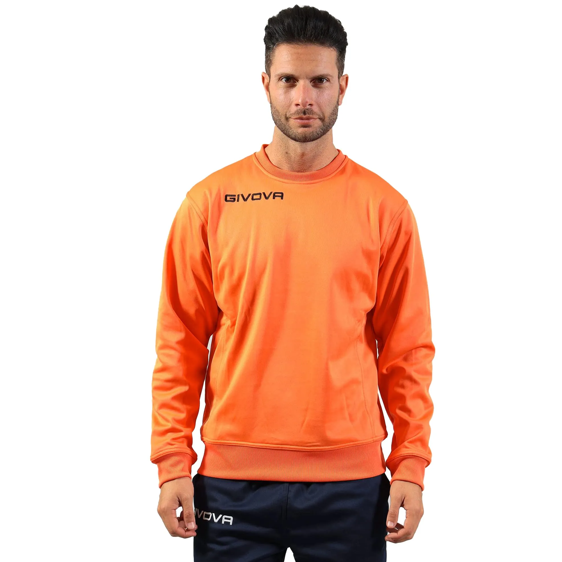 Givova MA019, Maglia girocollo Givova One Unisex – Bambino, Arancio, 3XS - immagine 1
