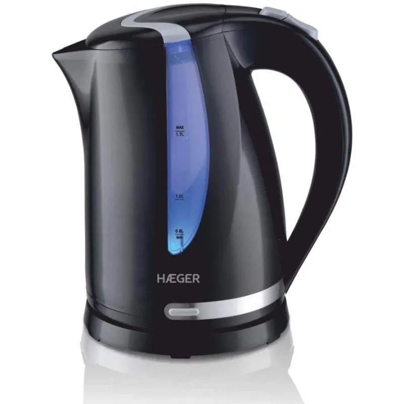Bollitore Haeger Blackness 1,7 L 2200 W - immagine 1