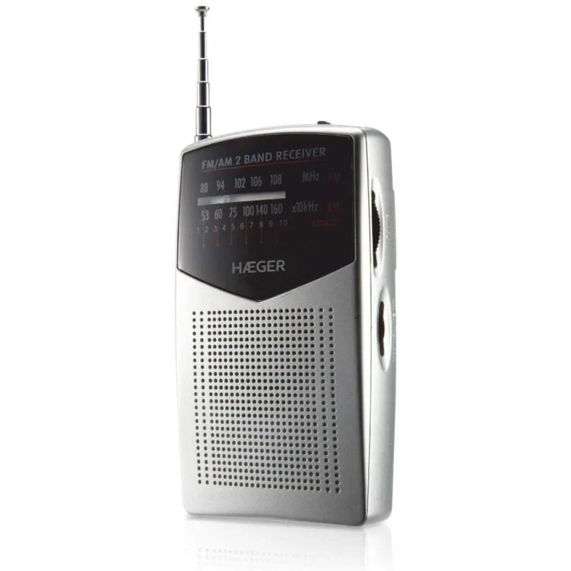 Radio portatile analogica tascabile Haeger - immagine 1