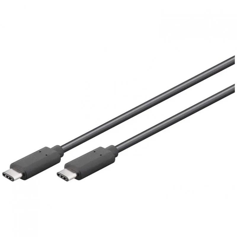 Cavo Goobay USB-C 3.1 maschio/maschio 1 m Nero - immagine 1