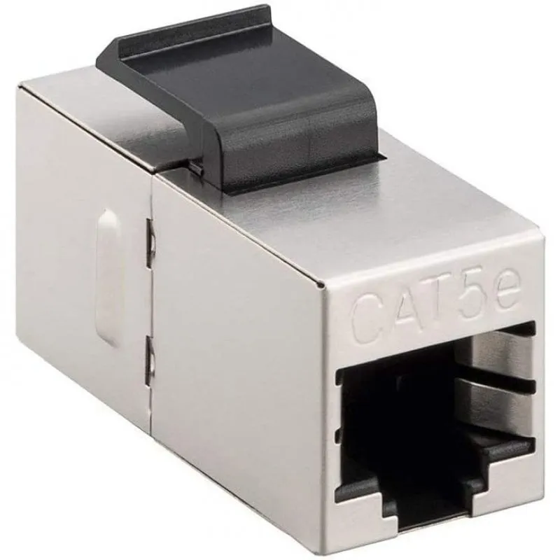 Connettore Goobay Keystone RJ45 Cat 5e STP grigio - immagine 1