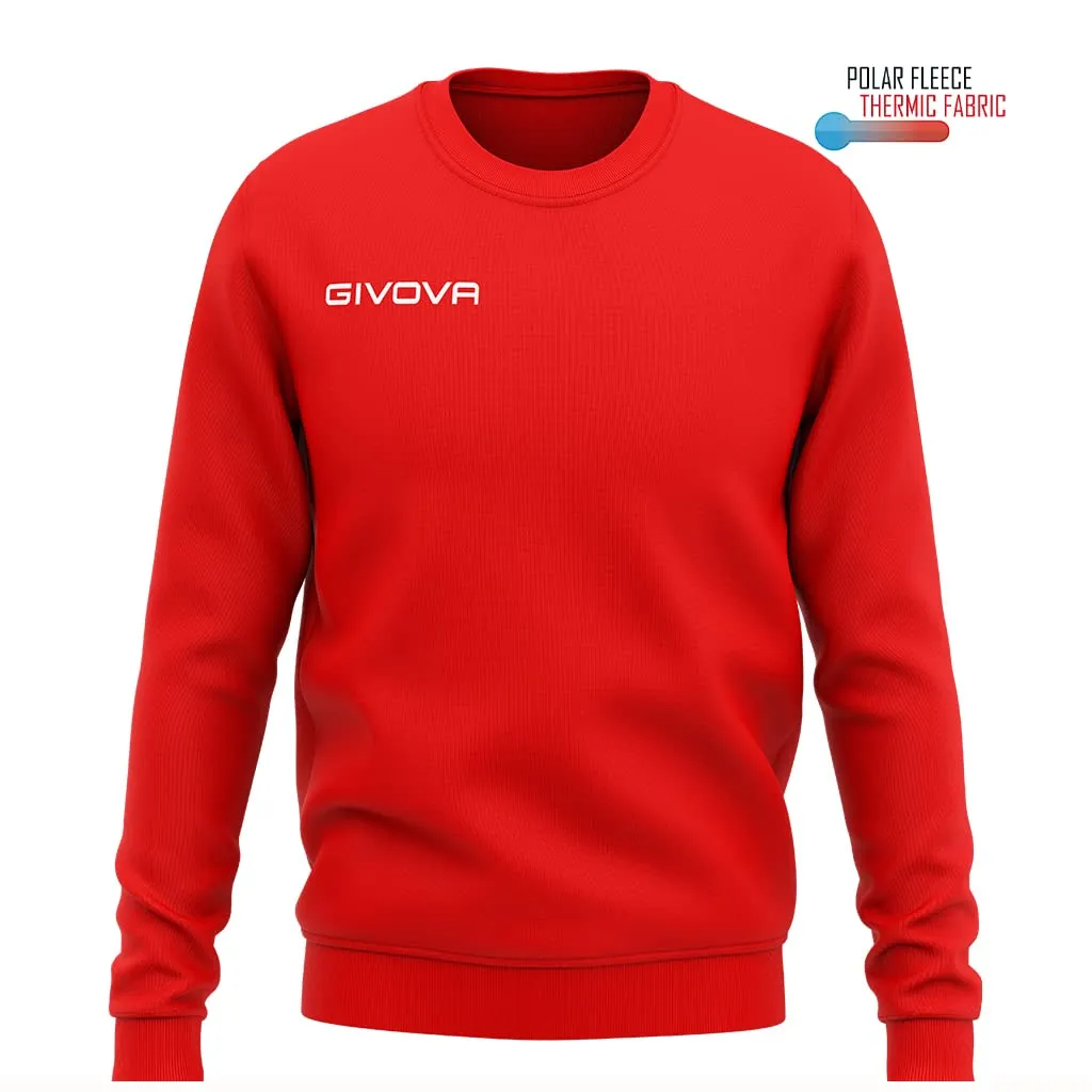 GIVOVA Maglia POLARFLEECE G/Collo One Rosso - immagine 3