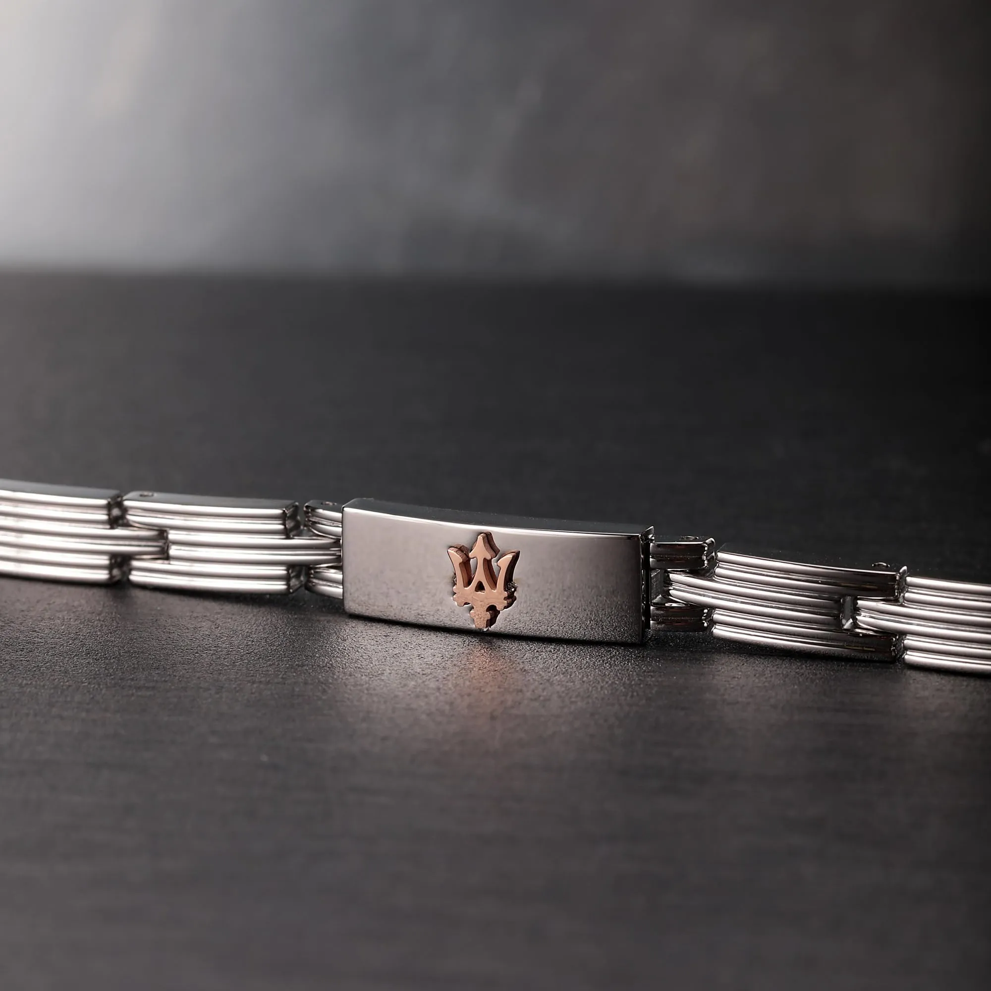 Maserati Jewels Bracciale Uomo, in Acciaio, PVD Oro rosa - JM121ATK12 - immagine 7
