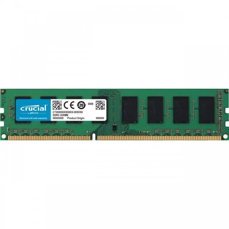 Crucial CT51264BD160BJ memoria 4 GB 1 x 4 GB DDR3L 1600 MHz - immagine 1