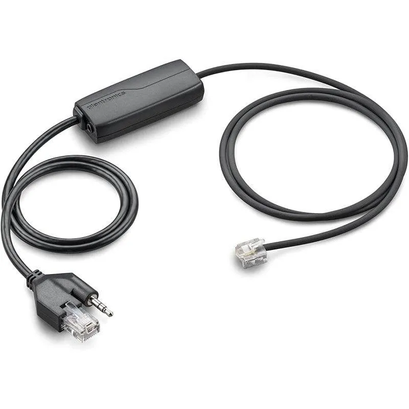 Accessorio cuffie Plantronics APS-11 cavo sganciatore elettronico per Siemens nero - immagine 1