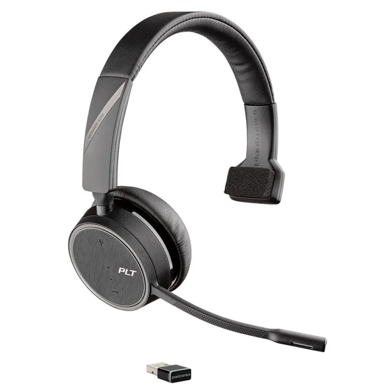 POLY Voyager 4210 Auricolare Wireless A Padiglione Ufficio Bluetooth Nero - immagine 1
