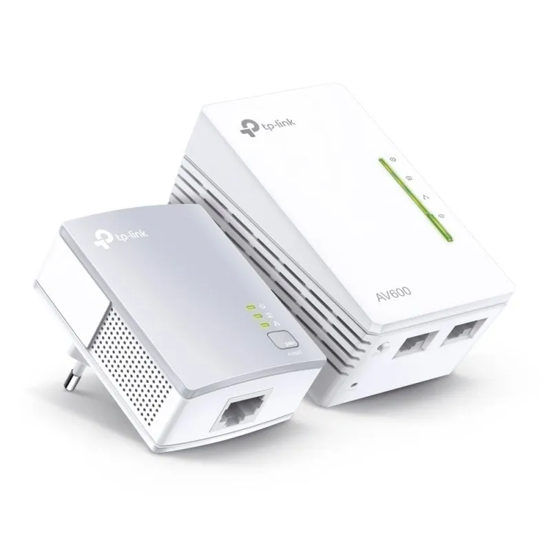TP-Link AV600 600 Mbit/s Collegamento ethernet LAN Wi-Fi Bianco 1 pz - immagine 1
