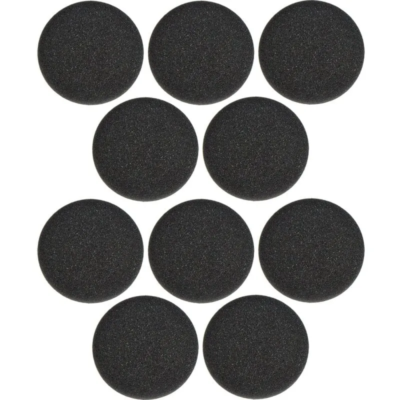 Jabra 14101-45 cuscinetto per auricolari Schiuma Nero 10 pz - immagine 1